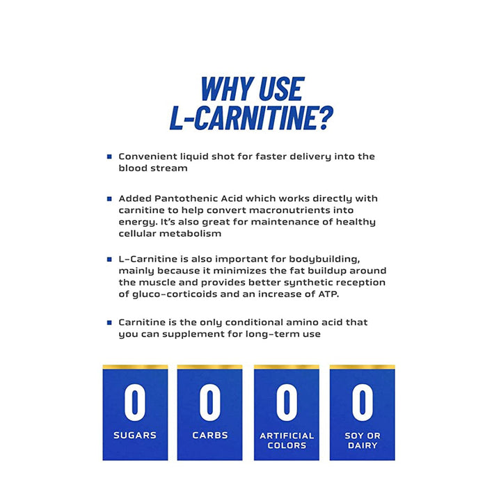 Ronnie Coleman Signature Series L-Carnitine - 3000 Mg Liquid